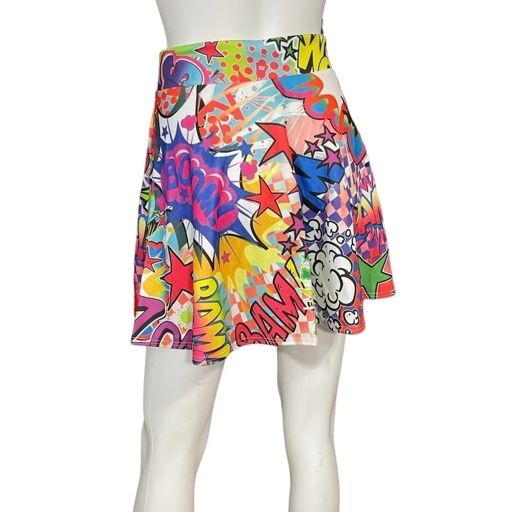 Women’s Colorful Mini Skirt New